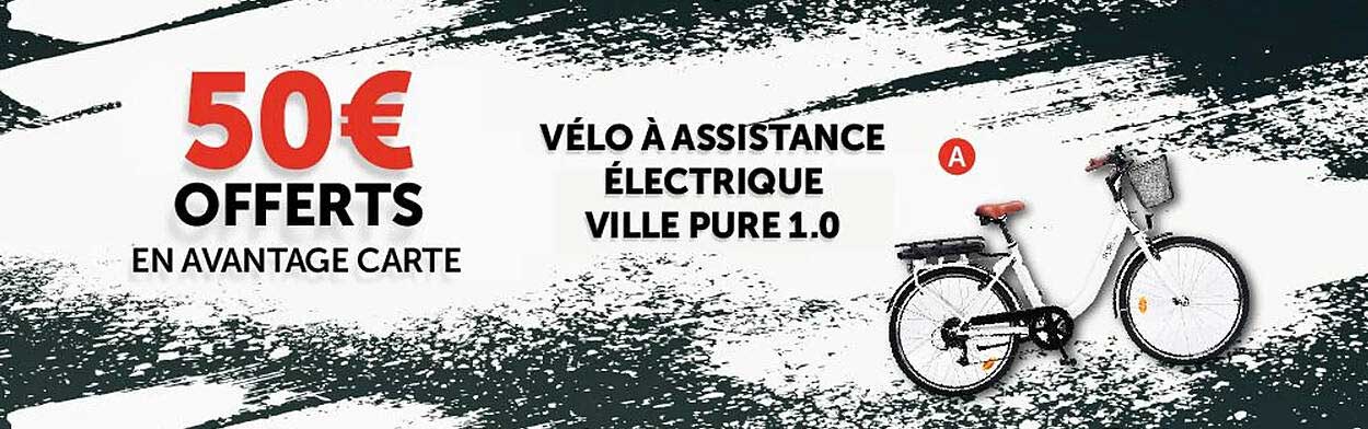 vélo à assistance électrique ville pure 1.0