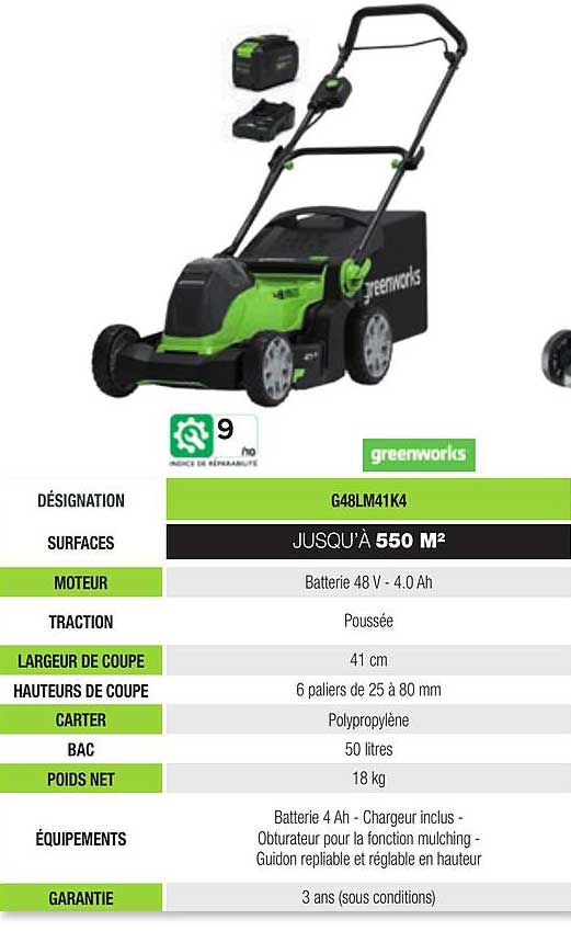 G48lm41k4 Greenworks
