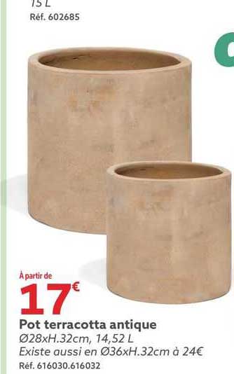 pot terracotta antique