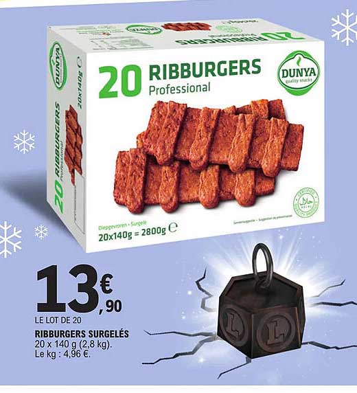 Ribburgers Surgelés