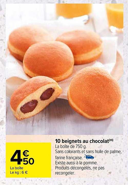 10 Beignets Au Chocolat
