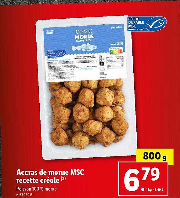 Accras De Morue Msc Recette Créole