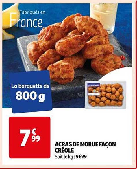 acras de morue façon créole