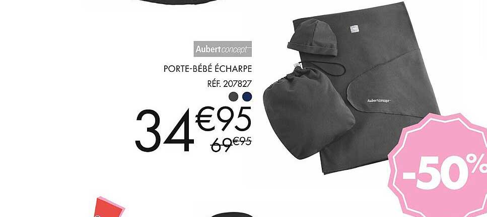 aubertconcept porte-bébé écharpe