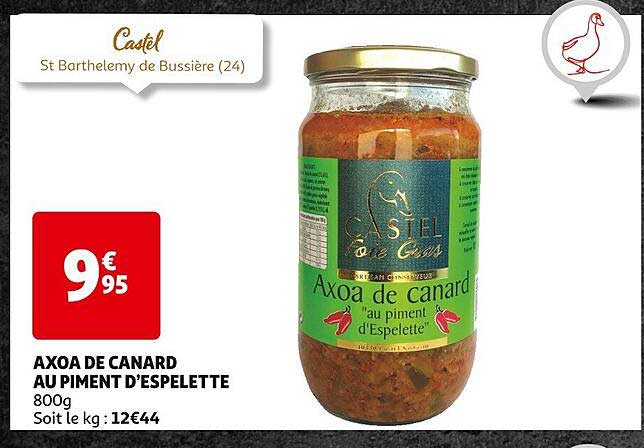 axoa de canard au piment d'espelette