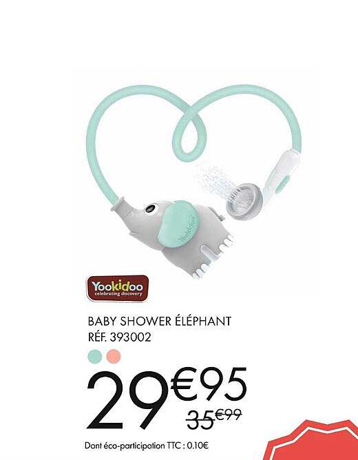 baby shower éléphant yookidoo