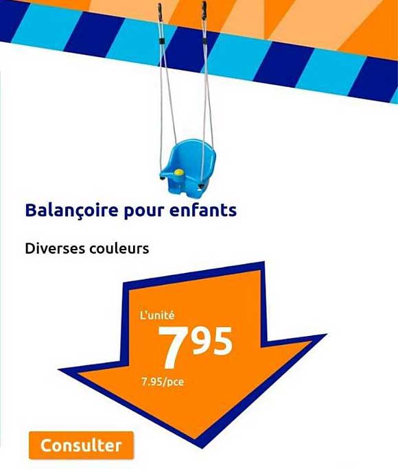 balançoire pour enfants