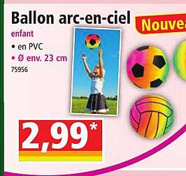 ballon arc-en-ciel