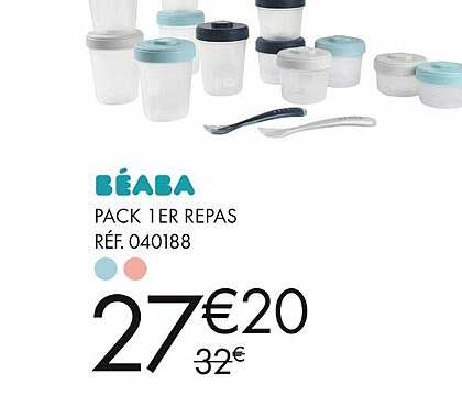 béaba pack 1er repas