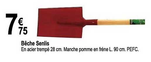 bêche senlis