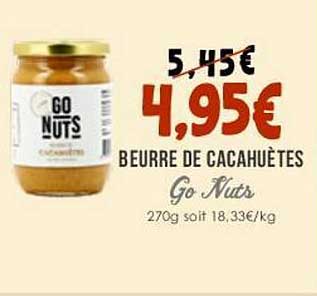 beurre de cacahuètes go nuts