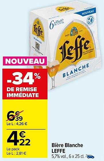 Bière Blanche Leffe