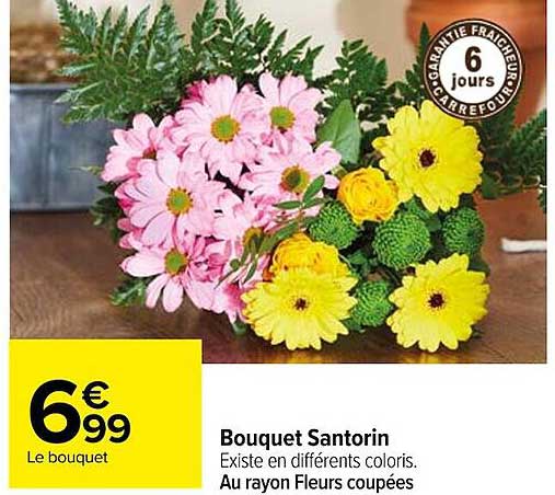 bouquet santorin