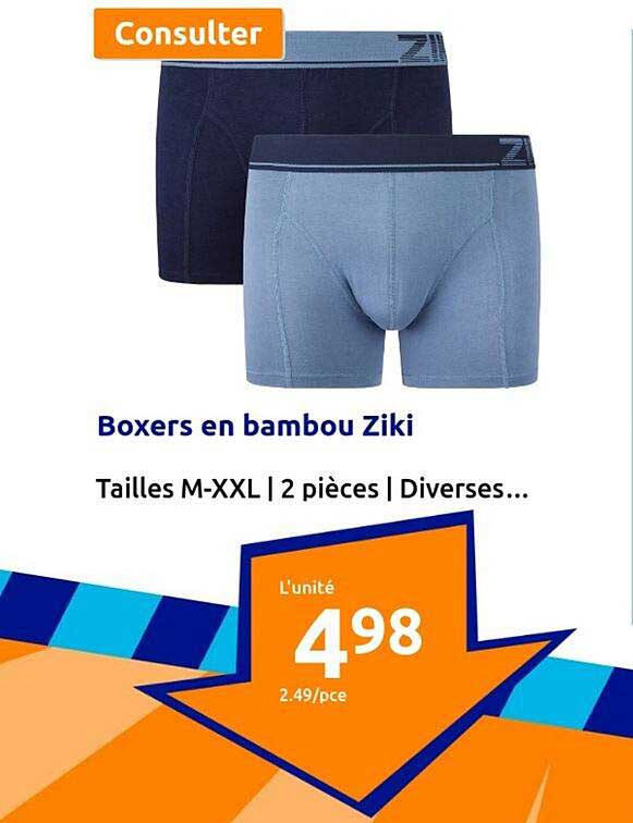 Boxers En Bambou Ziki