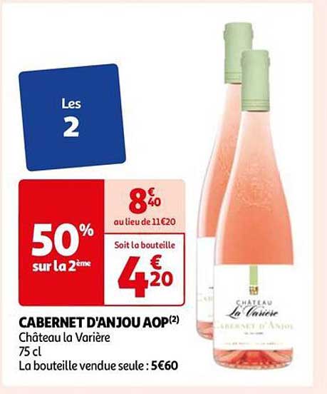 cabernet d'anjou aop château la varière
