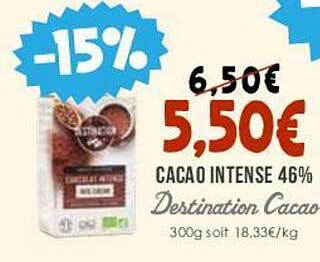 Cacao Intense 46% Destination Cacao