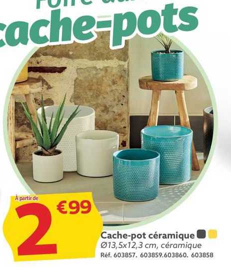 cache-pot céramique