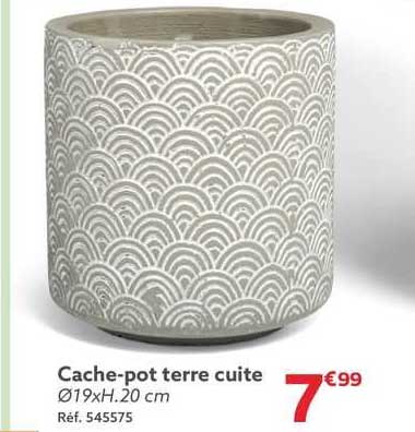 cache-pot terre cuite