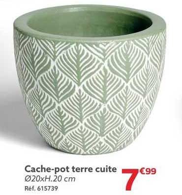 cache-pot terre cuite