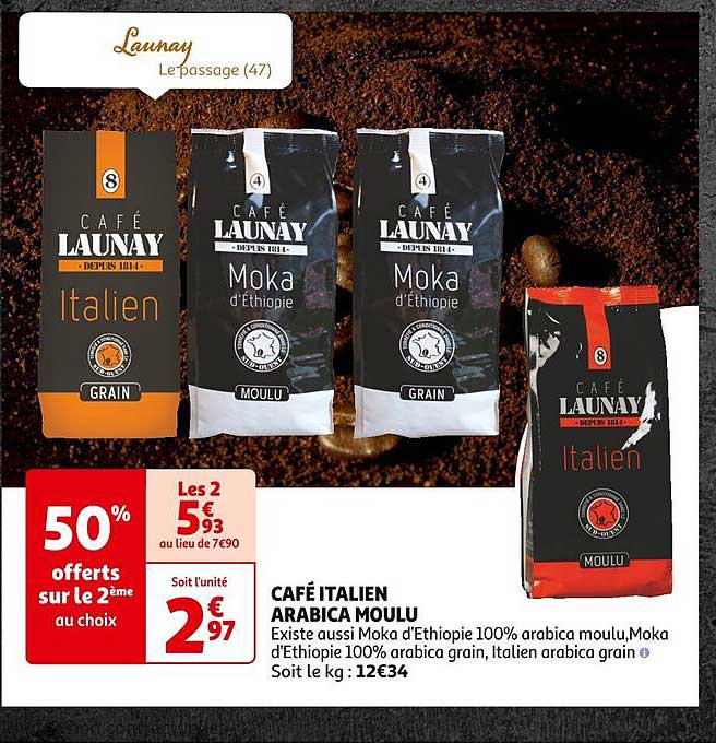 Café Italien Arabica Moulu