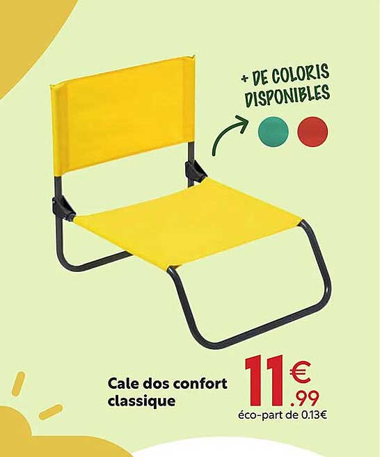 cale dos confort classique