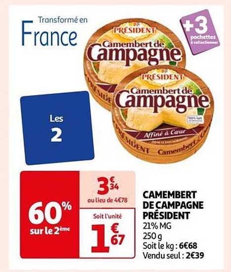 Camembert De Campagne Président