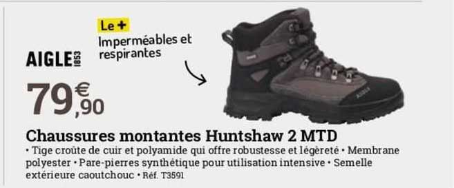 chaussures montantes huntshaw 2 mtd