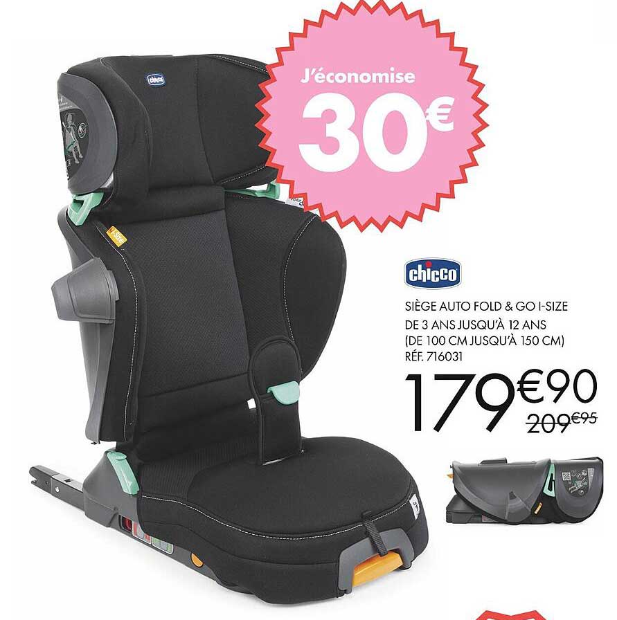 chicco siège auto fold & go i-size