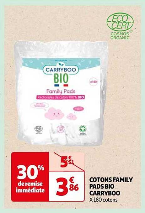 cotons family pads bio carryboo