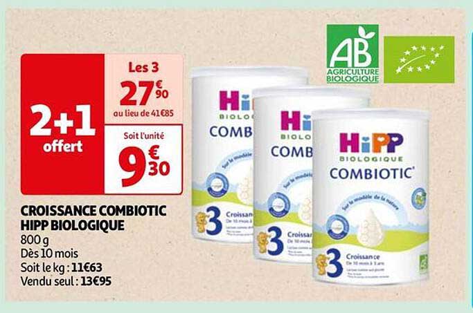 Croisance Combiotic Hipp Biologique