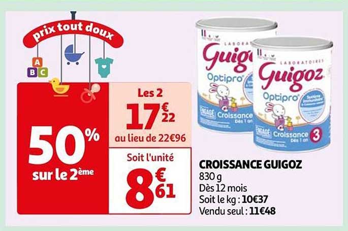 Croissance Guigoz