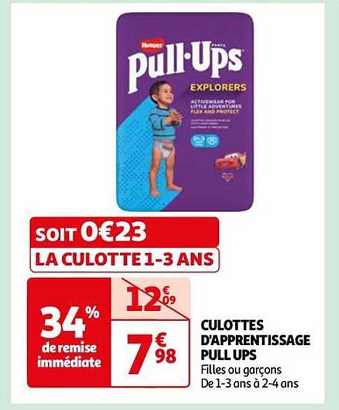 culottes d'apprentissage pull ups