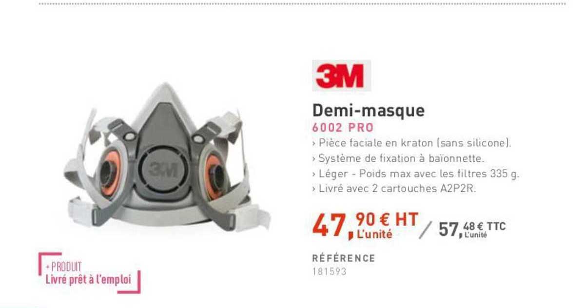 demi-masque 3m