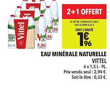 Eau Minérale Naturelle Vittel