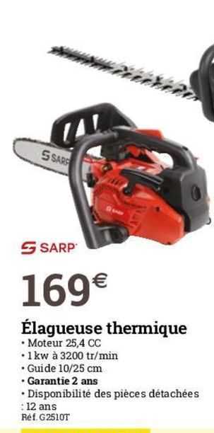 élagueuse thermique sarp