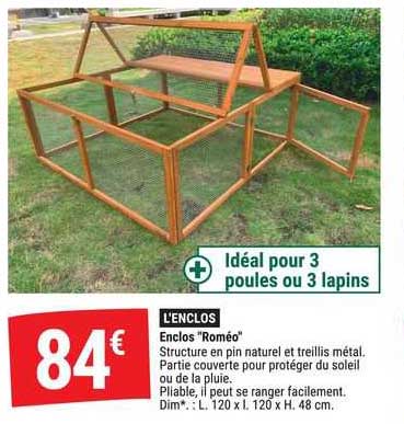 enclos "roméo"