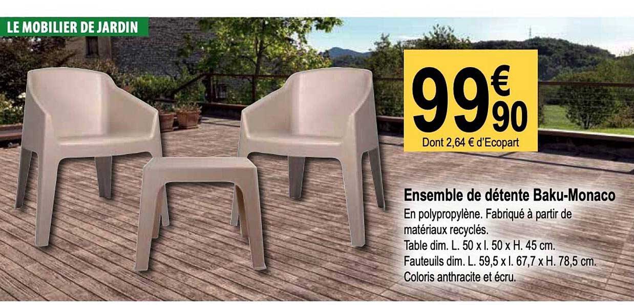 ensemble de détente baku-monaco