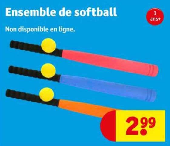 ensemble de softball