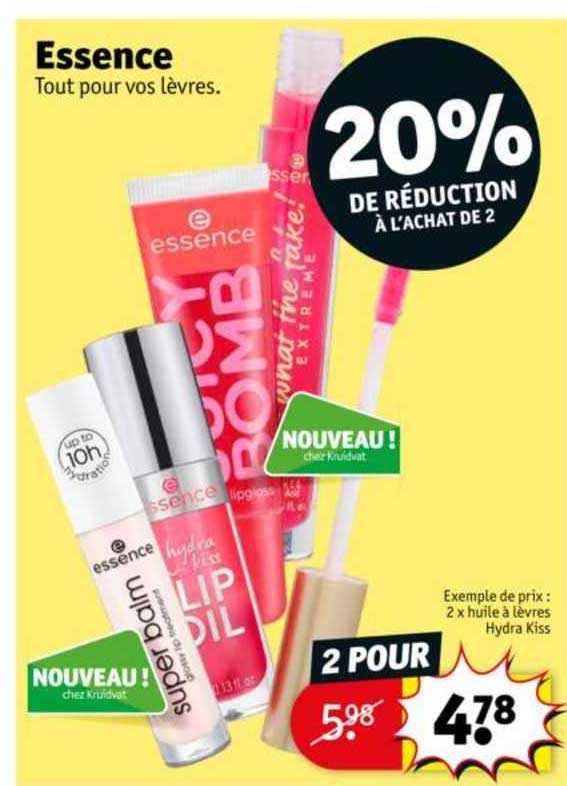 essence tout pour vos lèvres