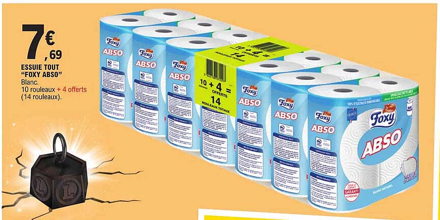 essuie tout "foxy abso"