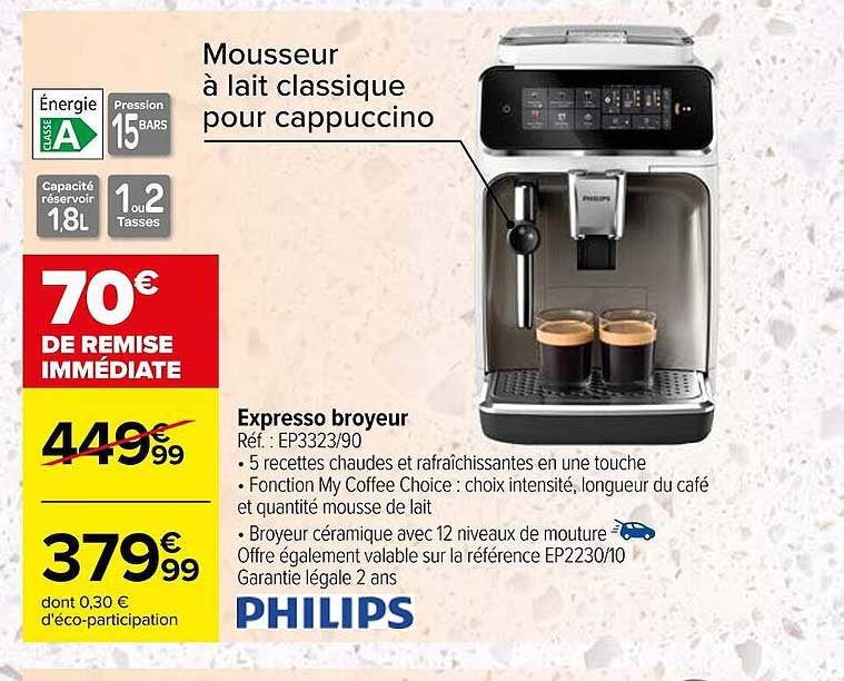 Expresso Broyeur Philips
