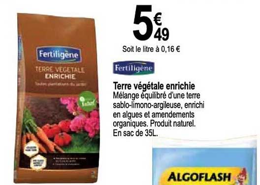 Fertiligène Terre Végétale Enrichie