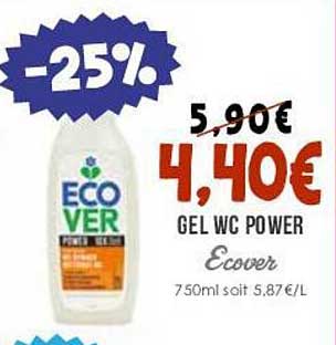 gel wc power ecover