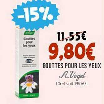 gouttes pour les yeux a.vogel