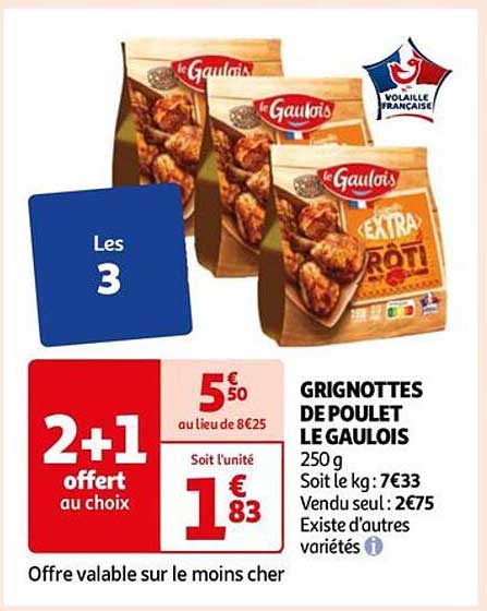 Grignottes De Poulet Le Gaulois