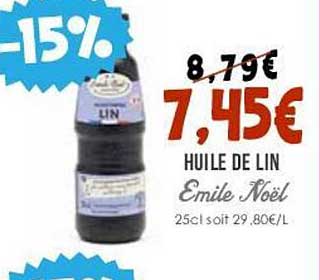 huile de lin émile noël