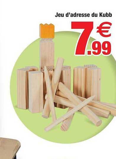 jeu d'adresse du kubb