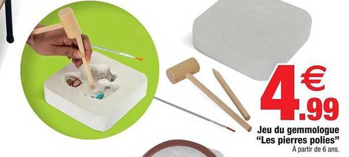 jeu de gemmologue "les pierres polies"