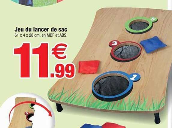 jeu du lancer de sac