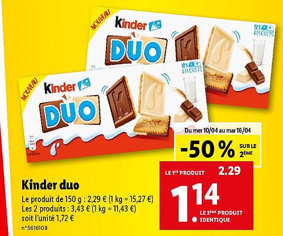 Kinder Duo